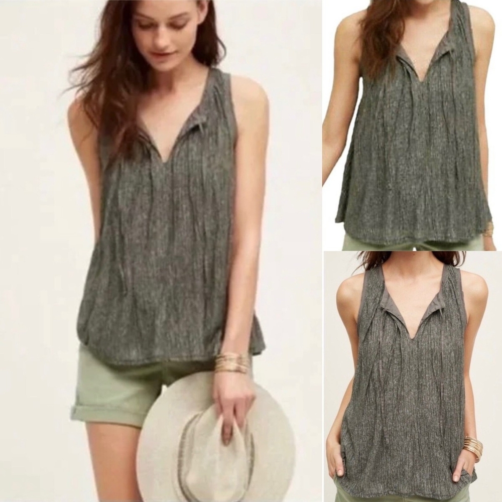 Anthropologie Meadow Rue Peasant Top